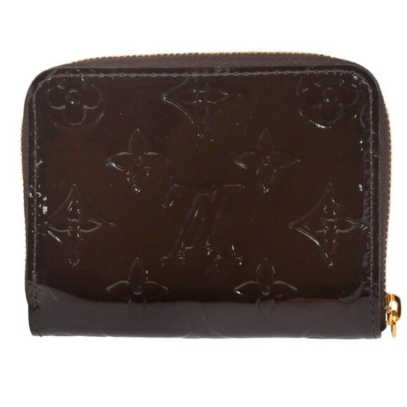 Louis Vuitton Purple Vernis Zippy Coin Purse Wallet M93607 SN3139 195304 - Picture 9 of 12